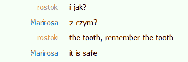 the tooth, remember the tooth / is it safe?